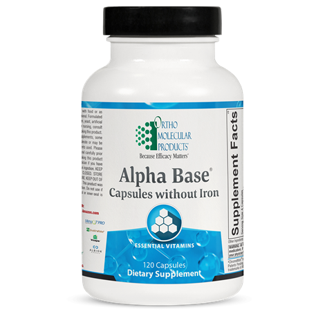Alpha Base Capsules without Iron